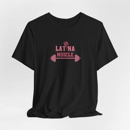 Latina Muscle Shirt Pink Letter Edition - Latina Muscle
