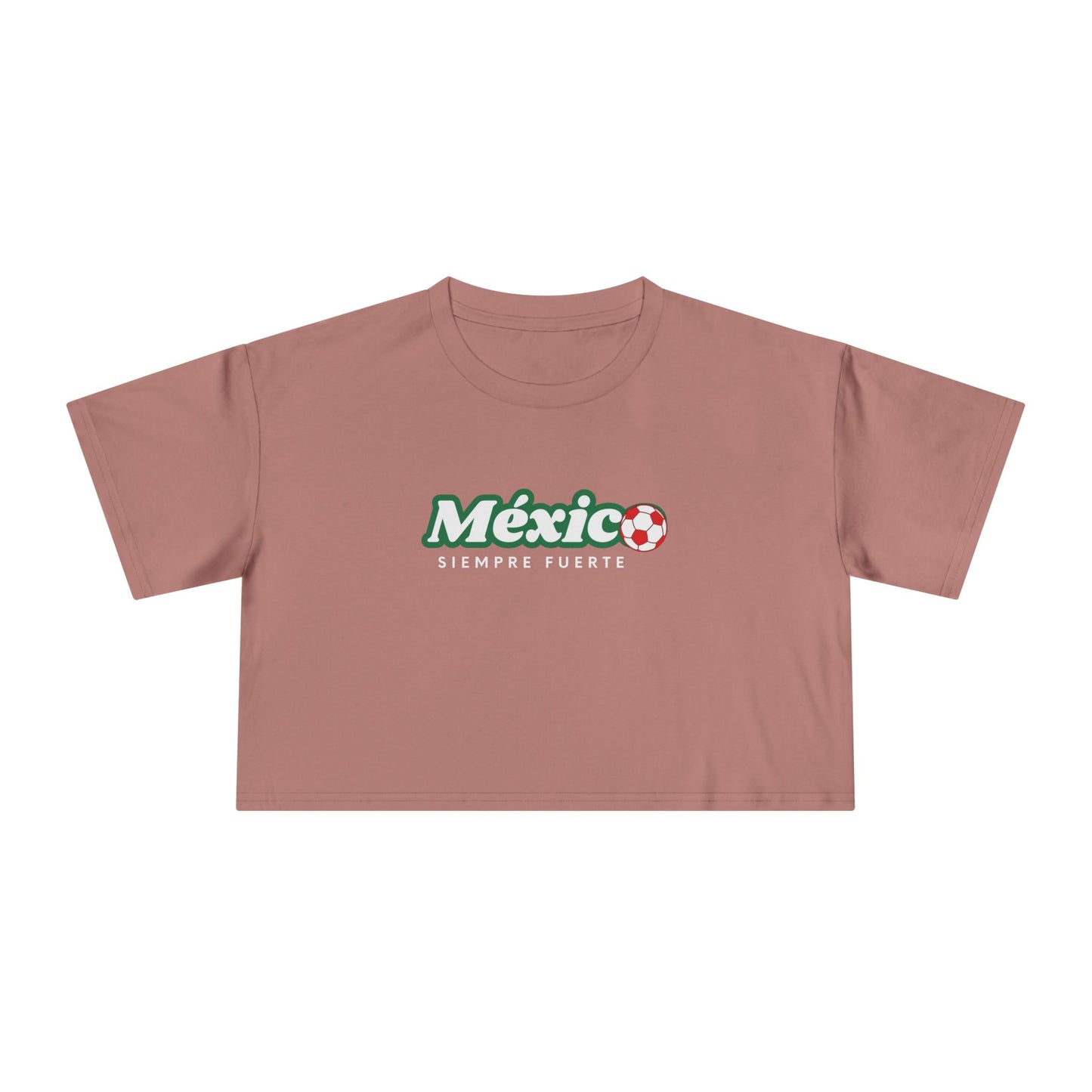 México Siempre Fuerte Crop Top