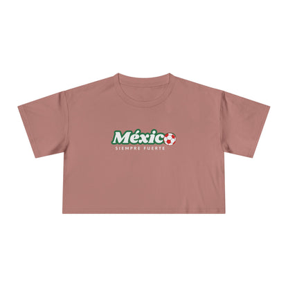 México Siempre Fuerte Crop Top