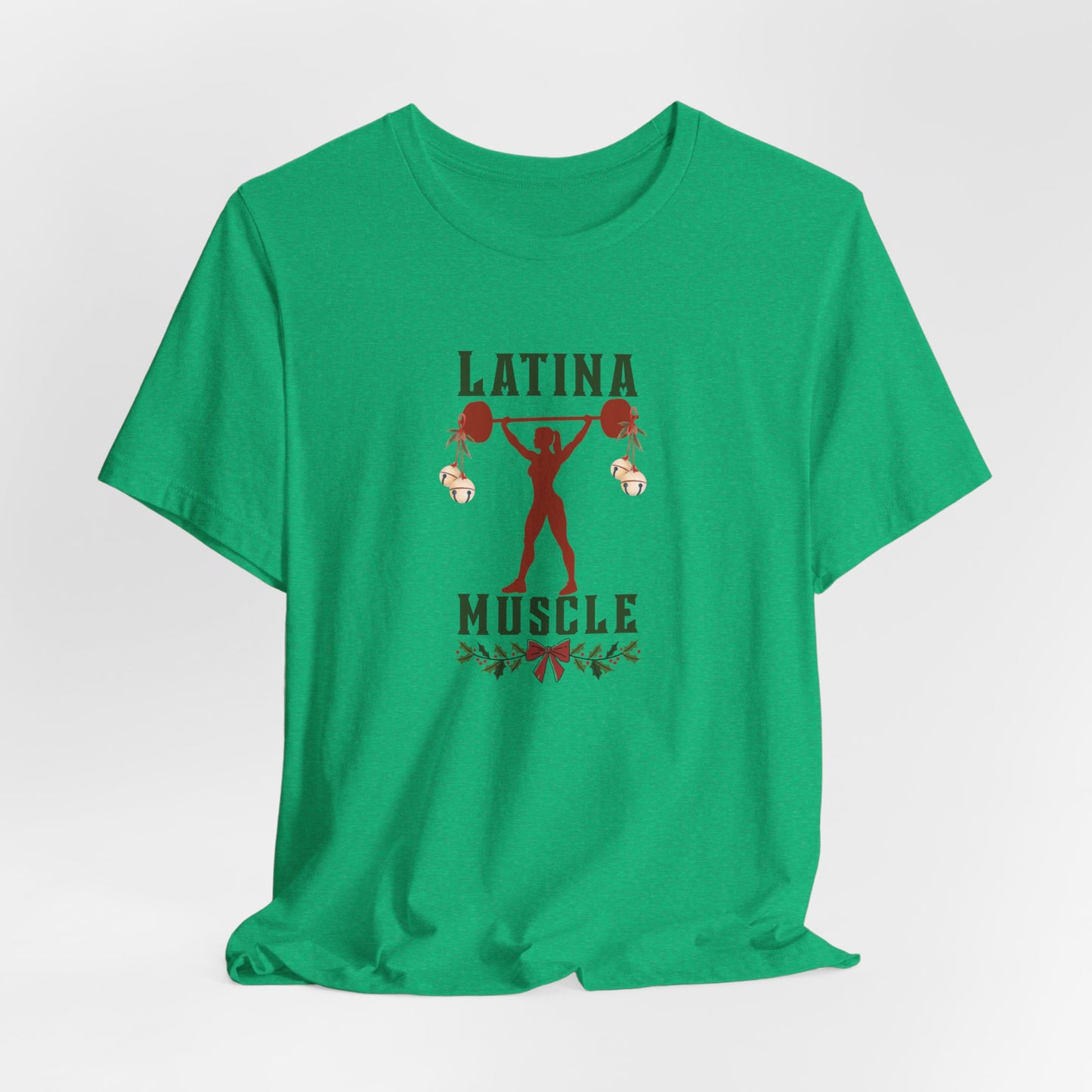 Latina Muscle Christmas Tee
