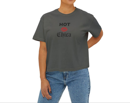Hot Chica Boxy Tee - Latina Muscle