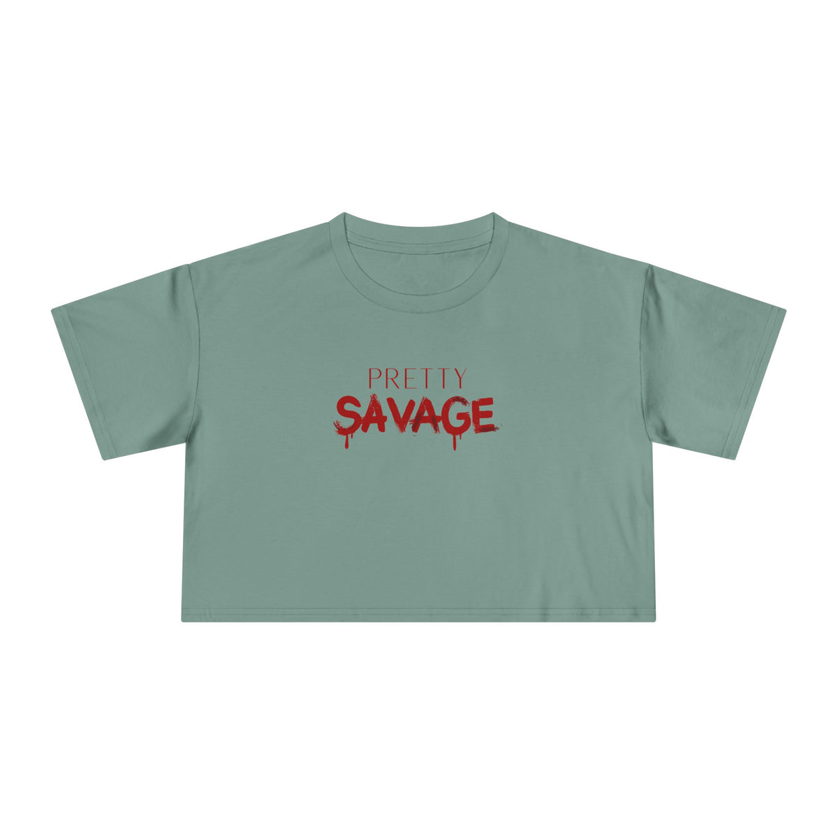 Pretty Savage Crop Top - Latina Muscle