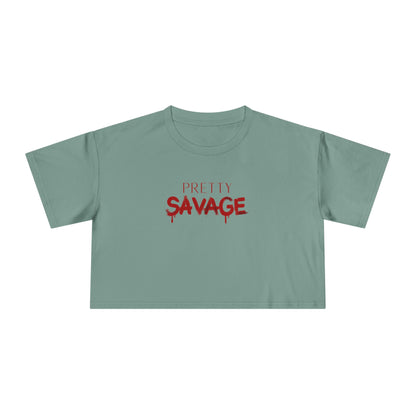 Pretty Savage Crop Top - Latina Muscle