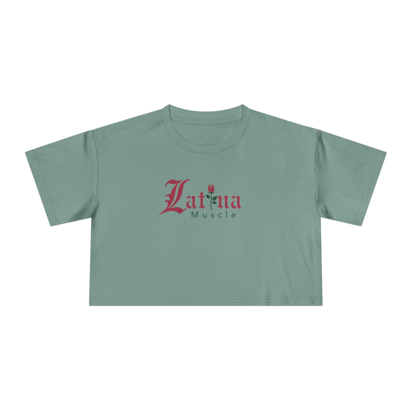 Latina Muscle Crop Top - Rose Edition - Latina Muscle