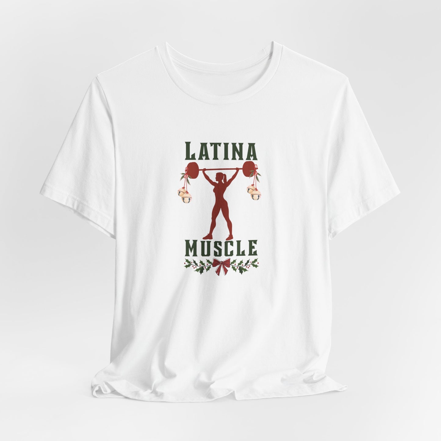Latina Muscle Christmas Tee