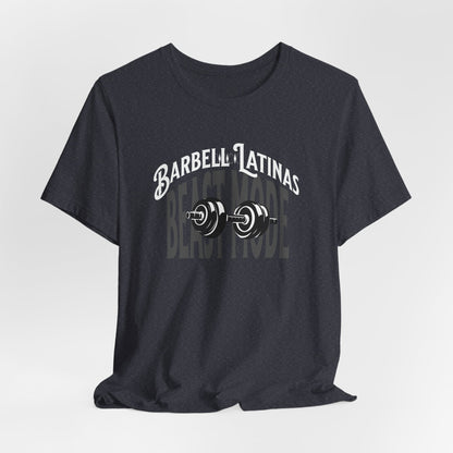 Barbell Latinas Beast Mode Tee - Latina Muscle