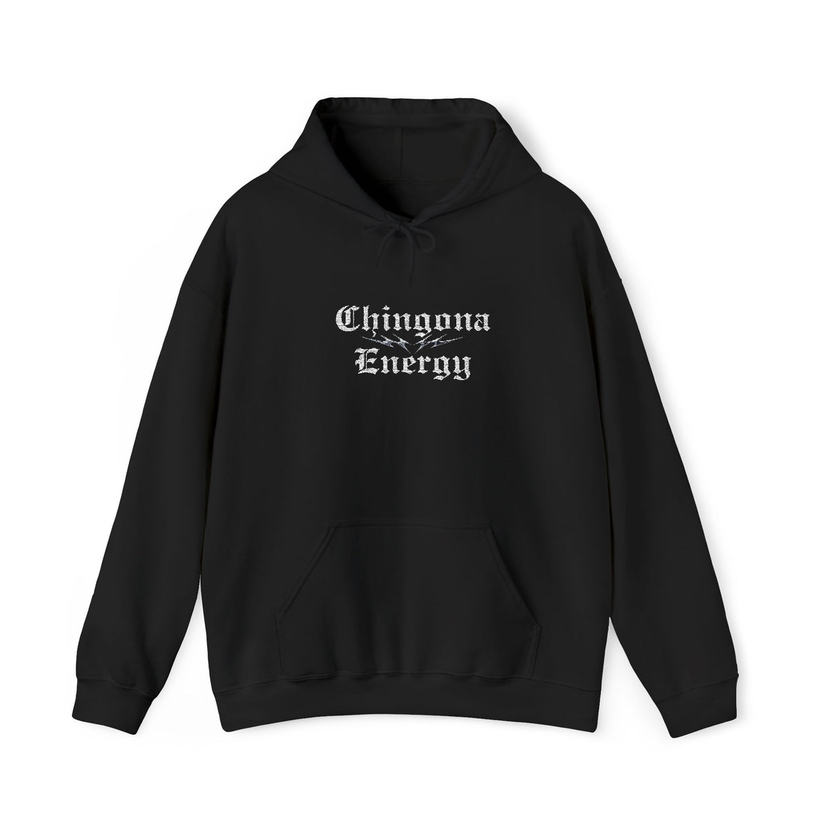 Chingona Energy- Embroidered Hoodie - Latina Muscle