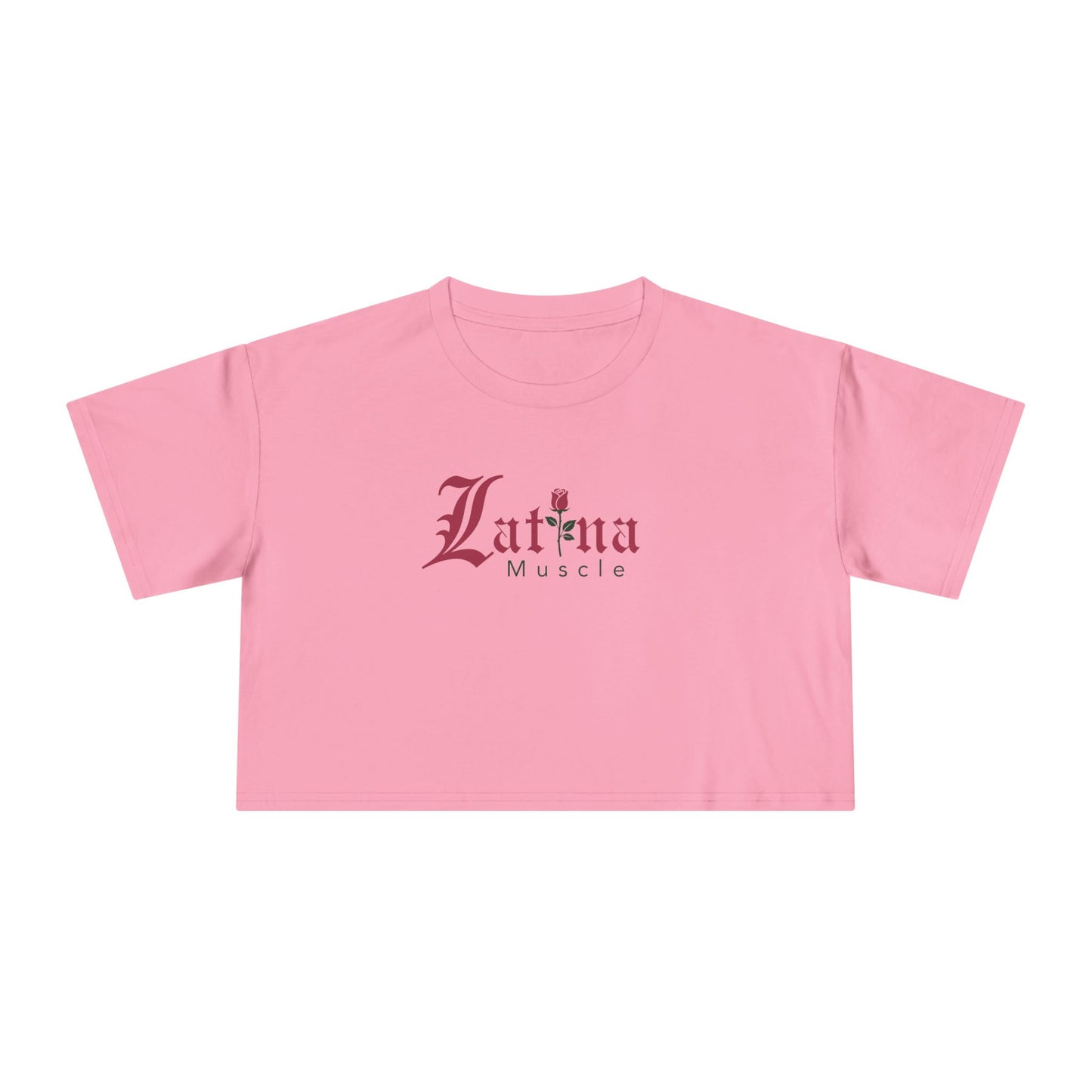 Latina Muscle Crop Top - Rose Edition - Latina Muscle