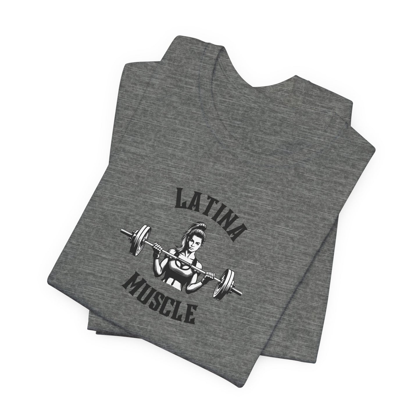 Latina Muscle Barbell Edition Tee - Latina Muscle
