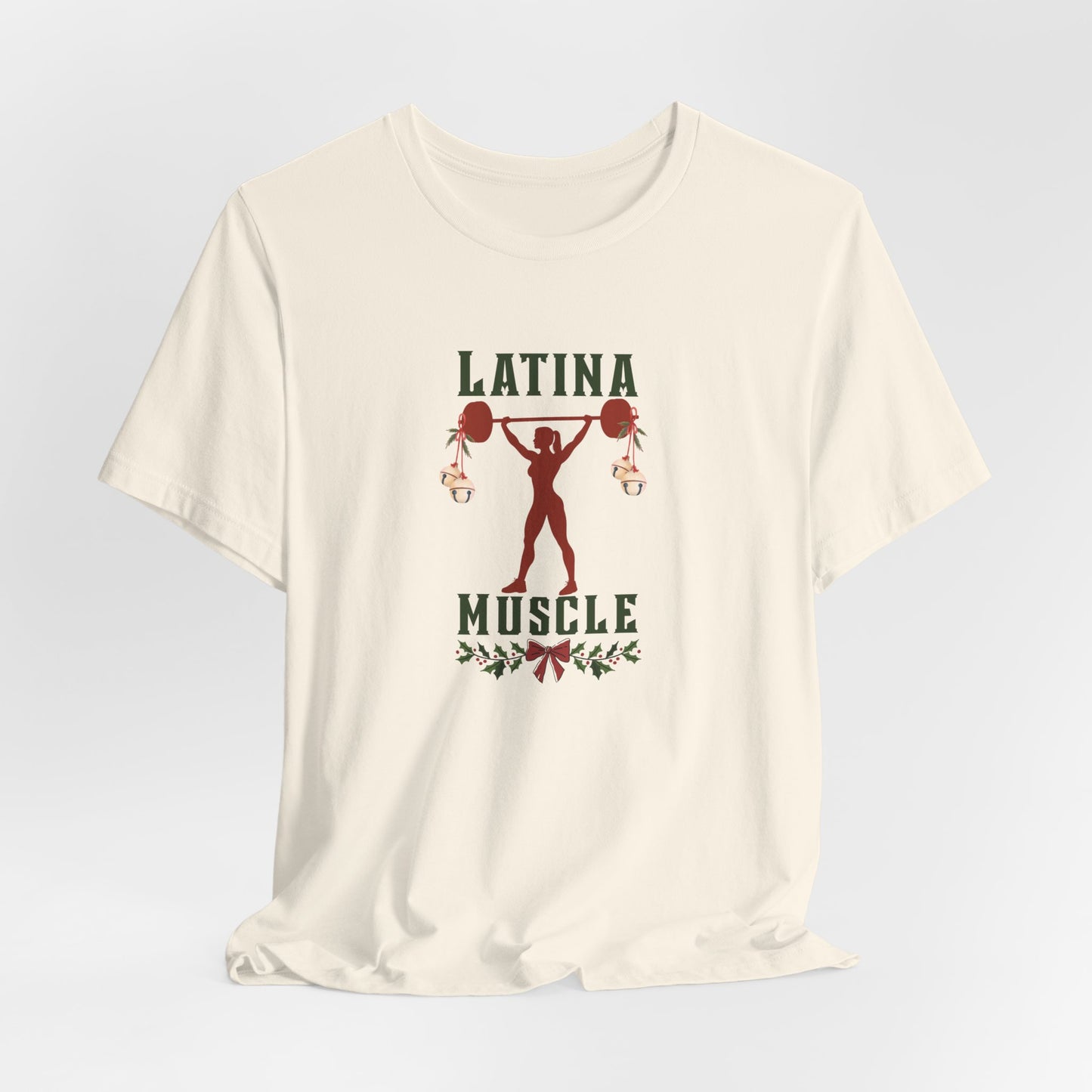 Latina Muscle Christmas Tee