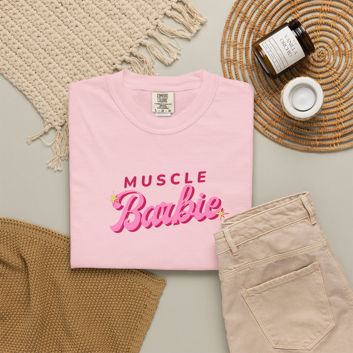 Muscle Barbie Tee - Latina Muscle