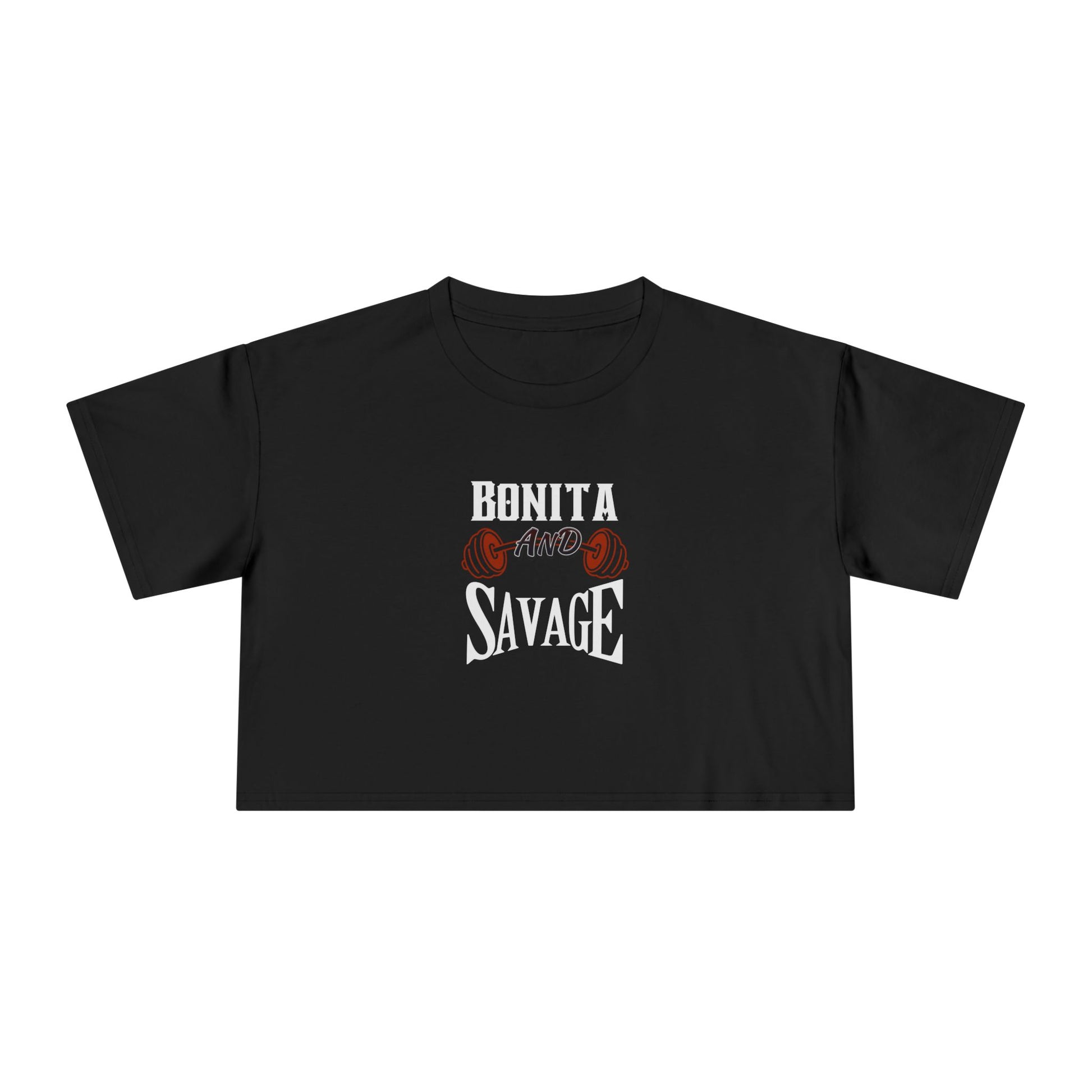 Bonita and Savage Crop Top - Latina Muscle