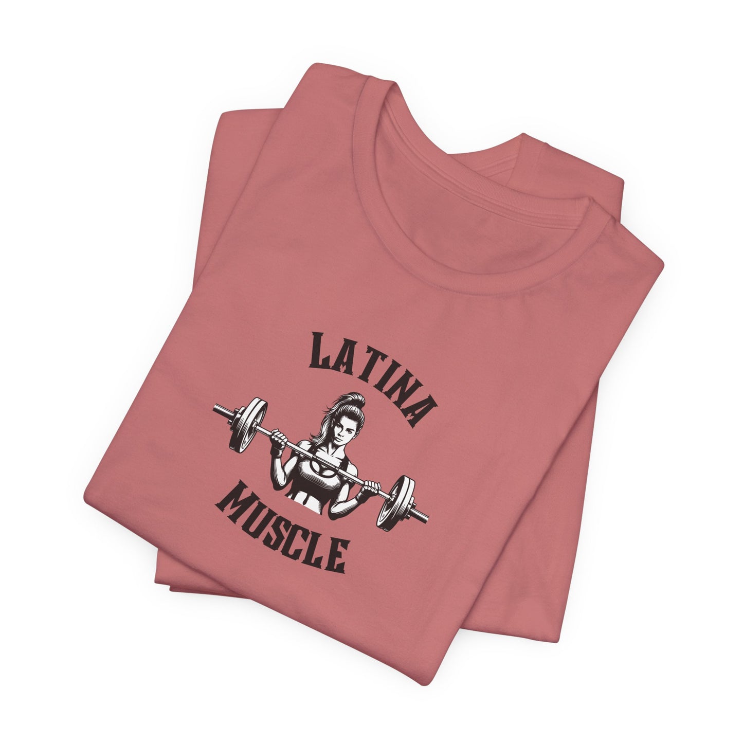 Latina Muscle Barbell Edition Tee - Latina Muscle