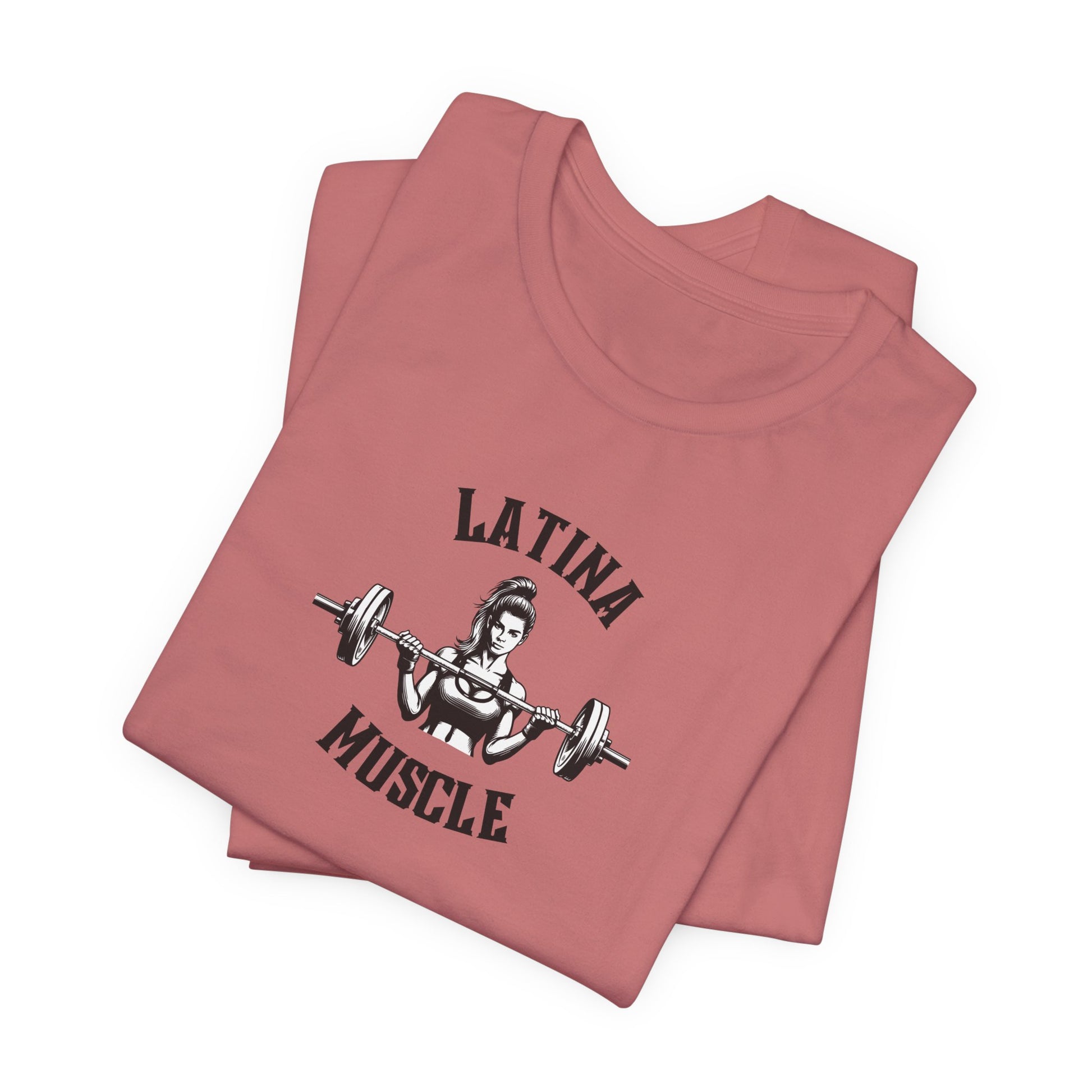 Latina Muscle Barbell Edition Tee - Latina Muscle