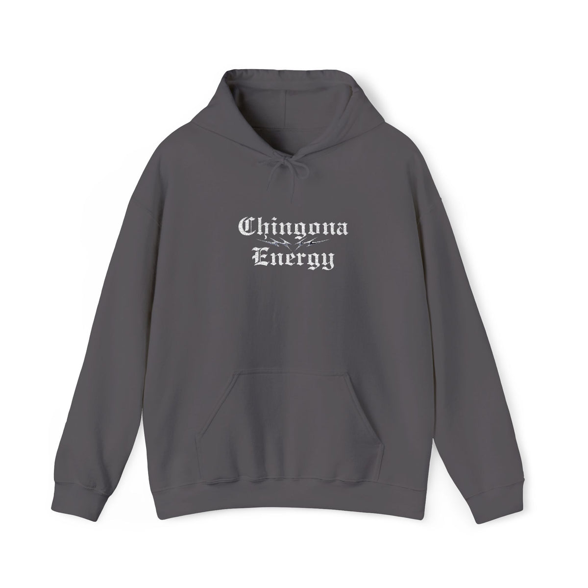 Chingona Energy- Embroidered Hoodie - Latina Muscle