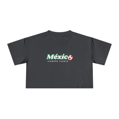 México Siempre Fuerte Crop Top