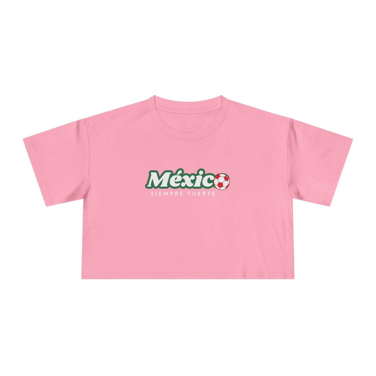 México Siempre Fuerte Crop Top