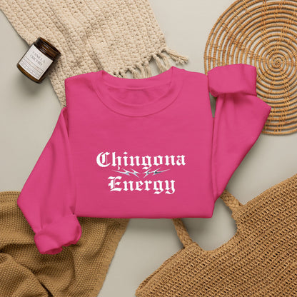 Chingona Energy - Embroidered Sweater