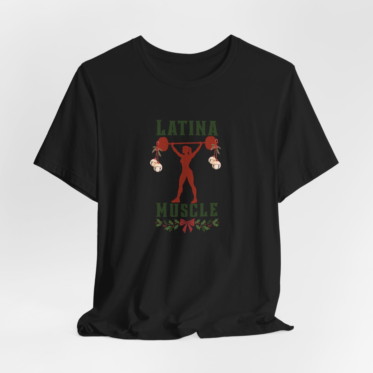 Latina Muscle Christmas Tee
