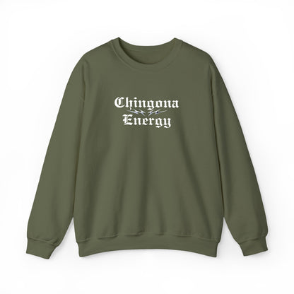 Chingona Energy - Embroidered Sweater