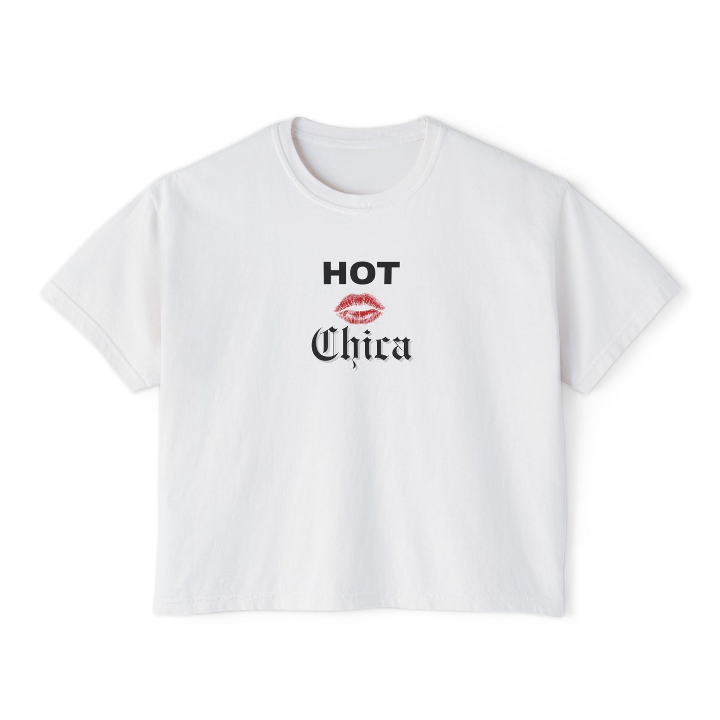 Hot Chica Boxy Tee - Latina Muscle