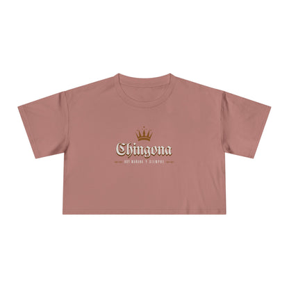 Chingona Crown Crop Top - Latina Muscle