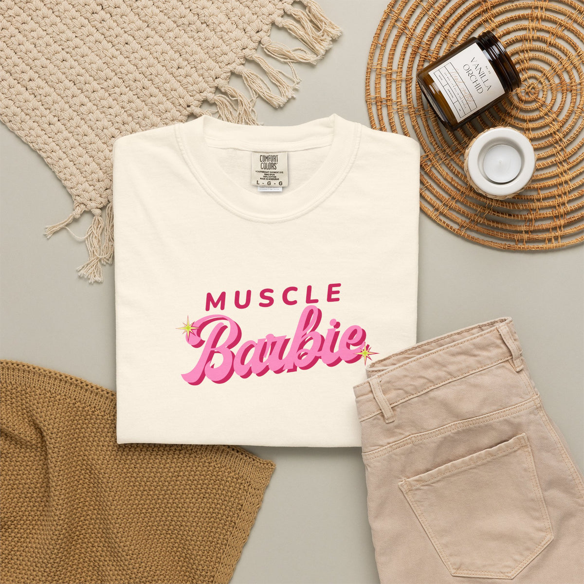 Muscle Barbie Tee - Latina Muscle