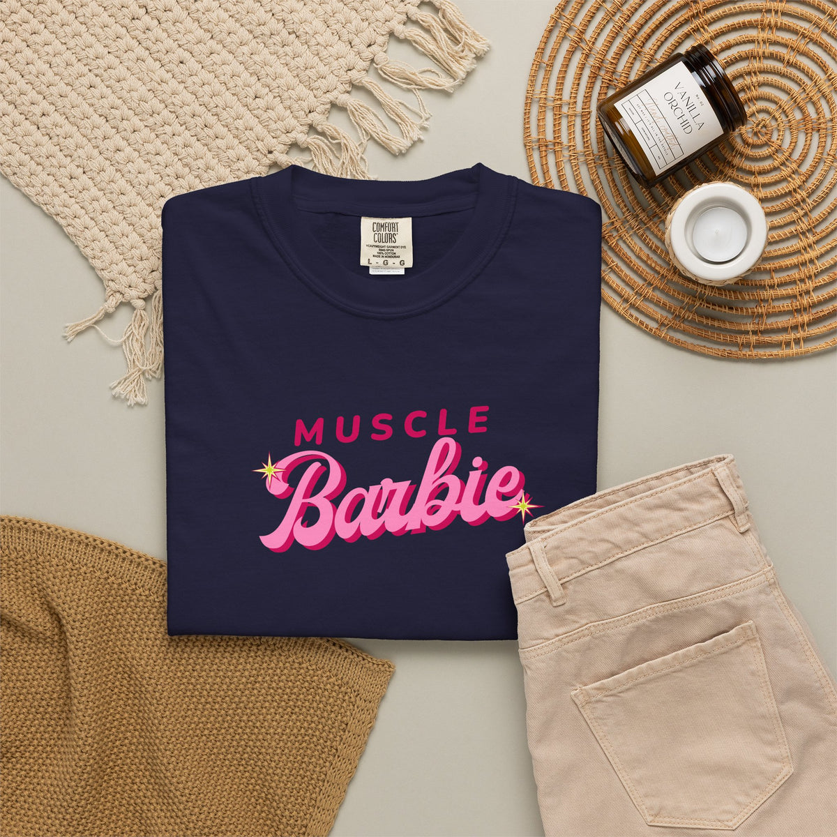 Muscle Barbie Tee - Latina Muscle