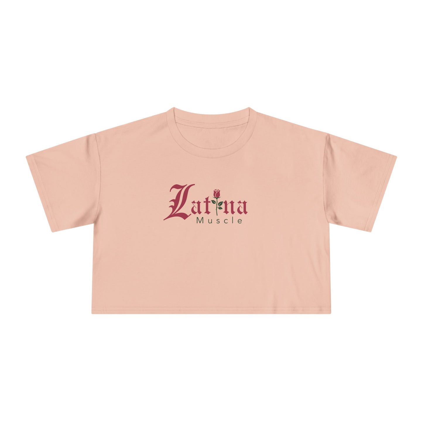 Latina Muscle Crop Top - Rose Edition - Latina Muscle