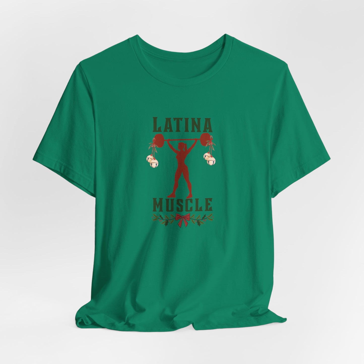 Latina Muscle Christmas Tee