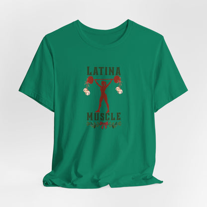 Latina Muscle Christmas Tee