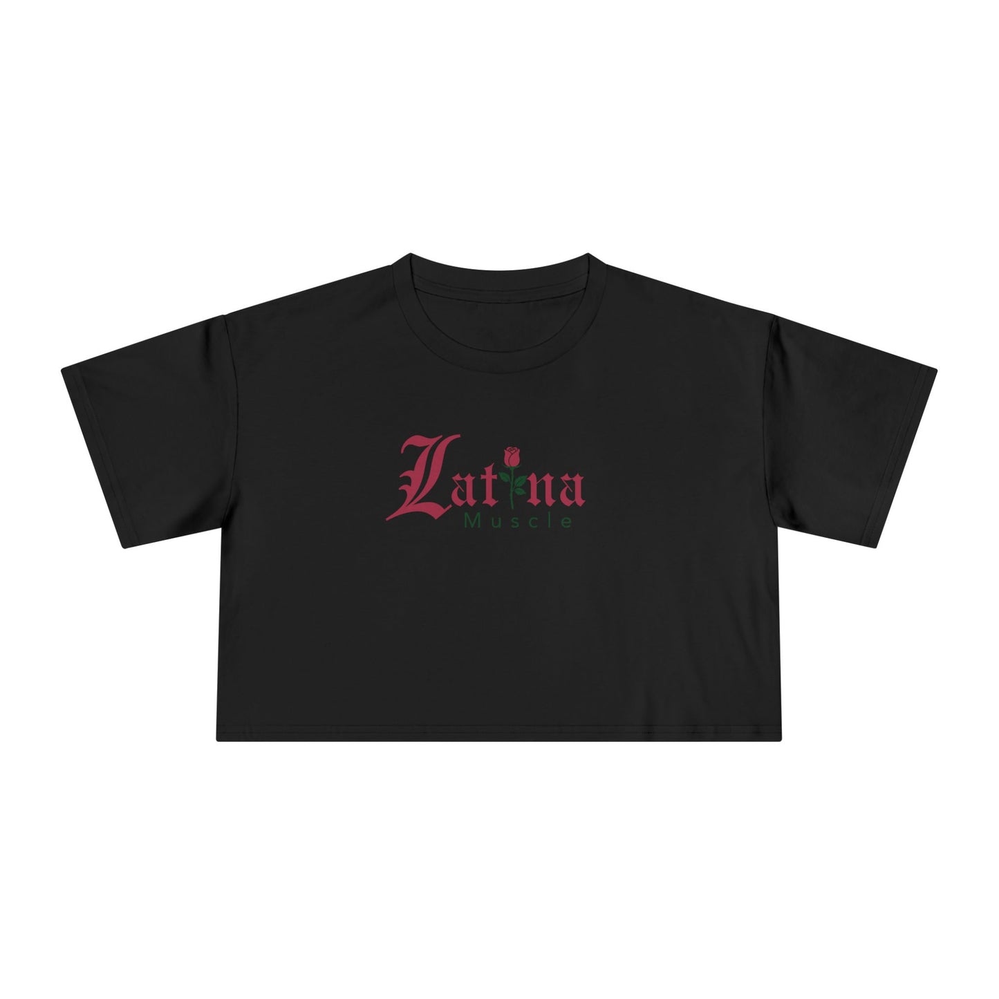 Latina Muscle Crop Top - Rose Edition - Latina Muscle