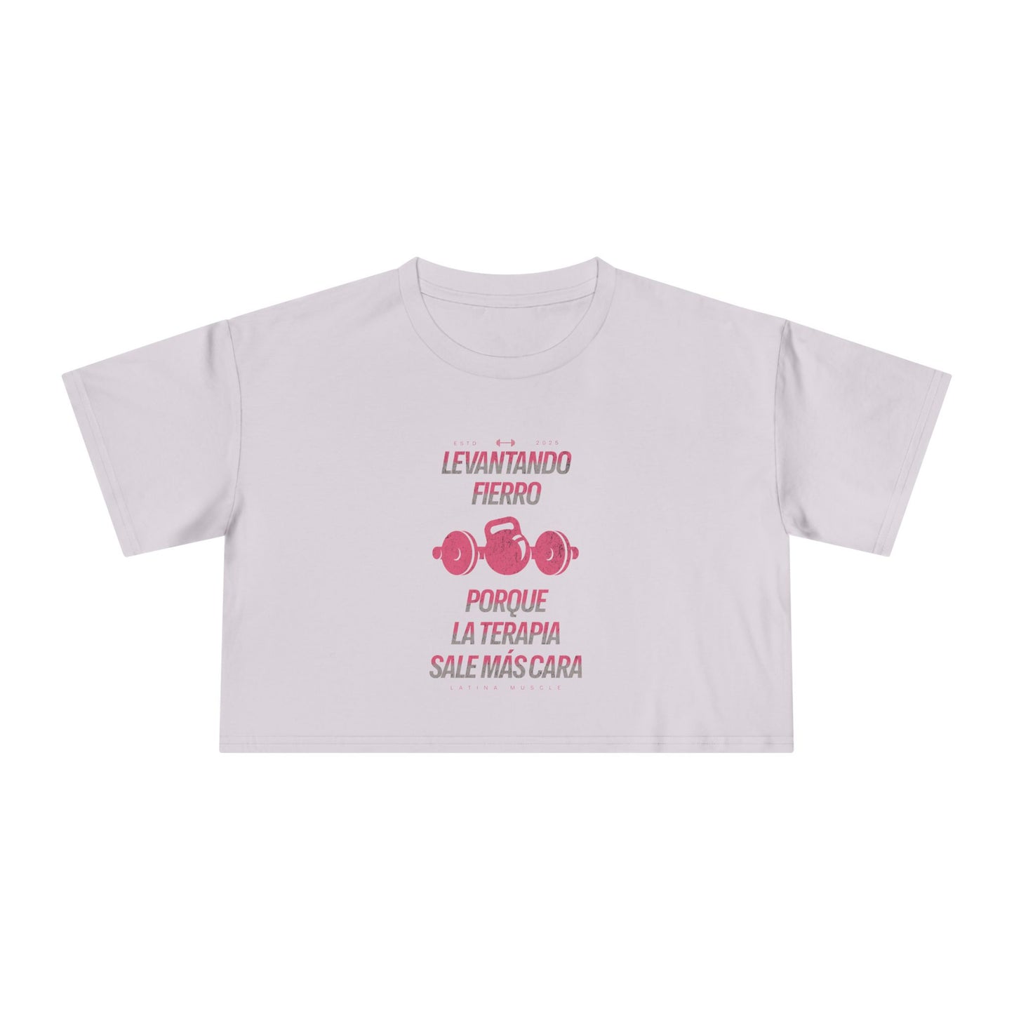 Levantando Fierro Crop Top - Latina Muscle