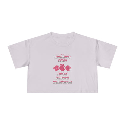 Levantando Fierro Crop Top - Latina Muscle
