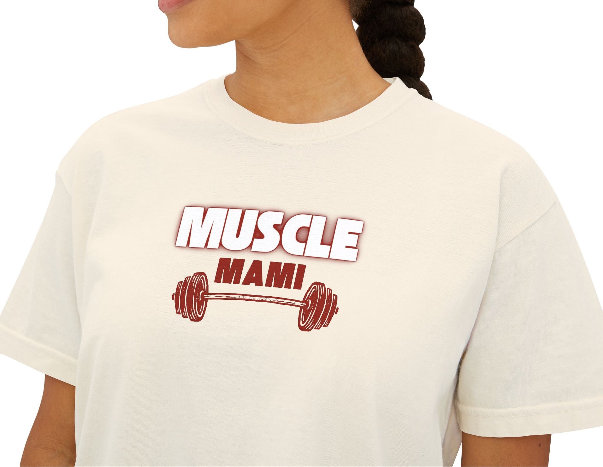 Muscle Mami Boxy Tee - Latina Muscle
