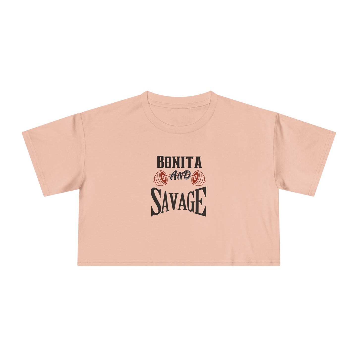 Bonita and Savage Crop Top - Latina Muscle