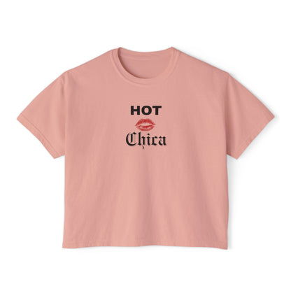 Hot Chica Boxy Tee - Latina Muscle