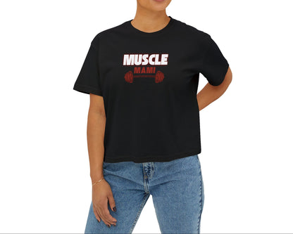 Muscle Mami Boxy Tee - Latina Muscle
