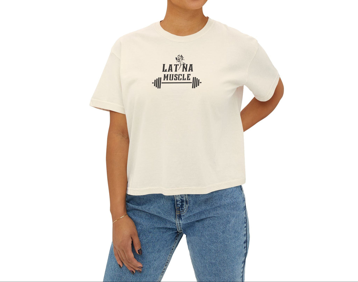 Latina Muscle Boxy Tee - Latina Muscle