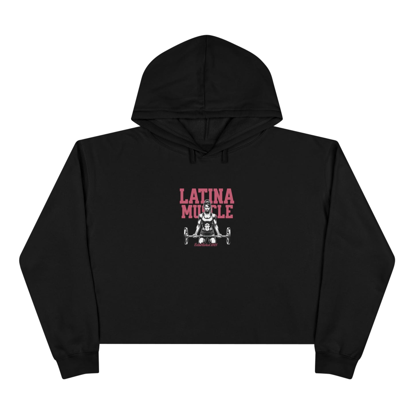 Latina Muscle Crop Hoodie