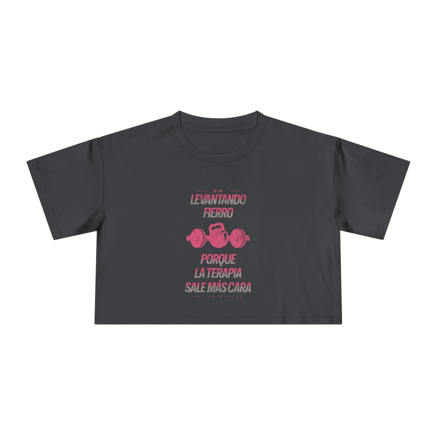 Levantando Fierro Crop Top - Latina Muscle