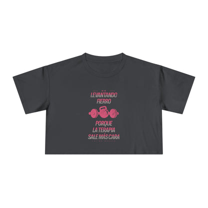 Levantando Fierro Crop Top - Latina Muscle