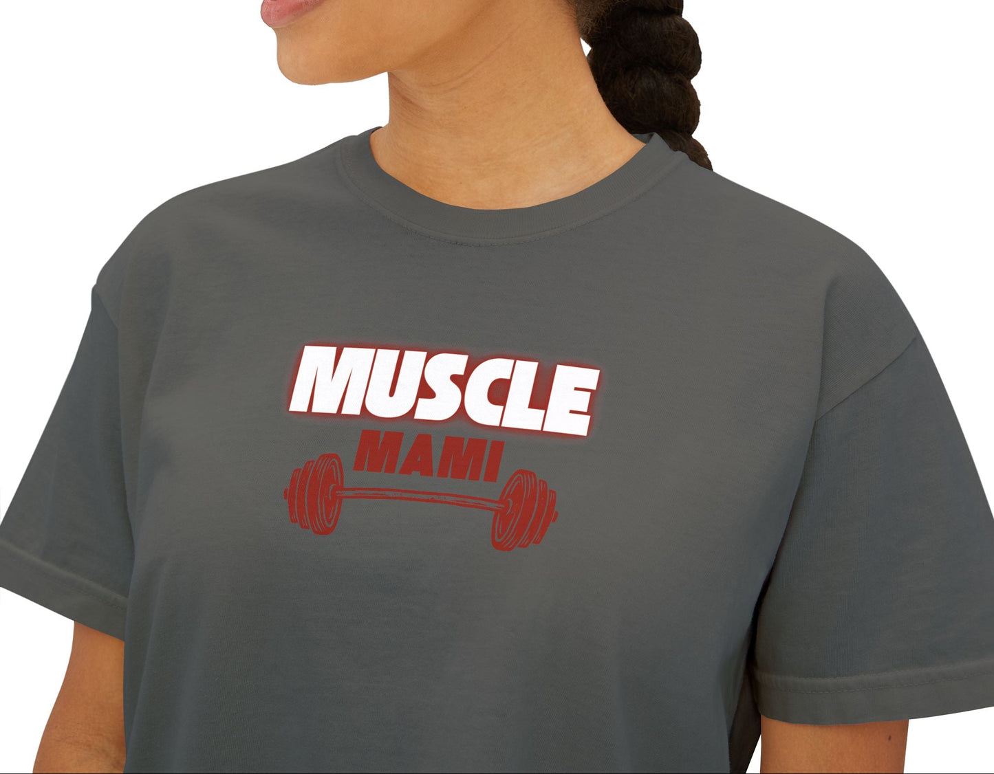 Muscle Mami Boxy Tee - Latina Muscle