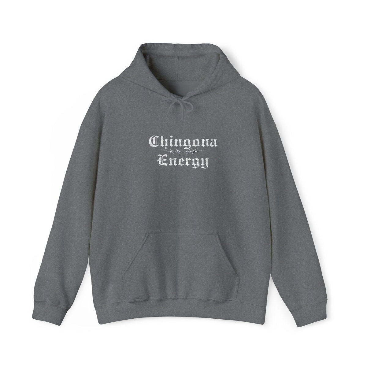 Chingona Energy- Embroidered Hoodie - Latina Muscle