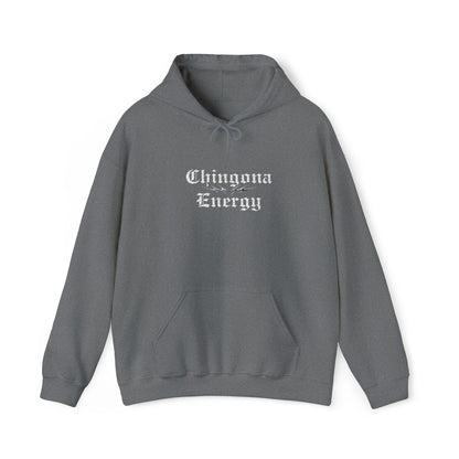 Chingona Energy- Embroidered Hoodie - Latina Muscle