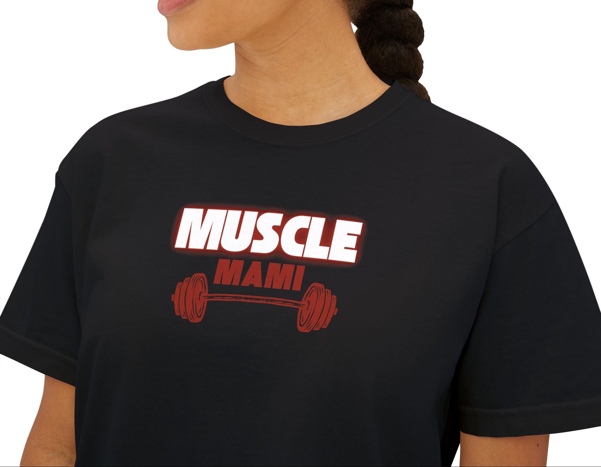 Muscle Mami Boxy Tee - Latina Muscle