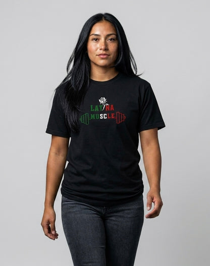 Latina Muscle Tee - Mexican Pride - Latina Muscle