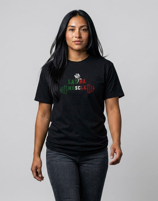 Latina Muscle Tee - Mexican Pride - Latina Muscle