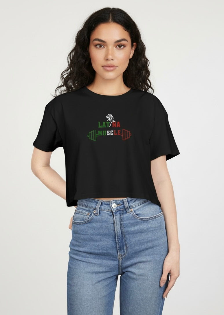 Crop Top Latina Muscle Mexican Edition