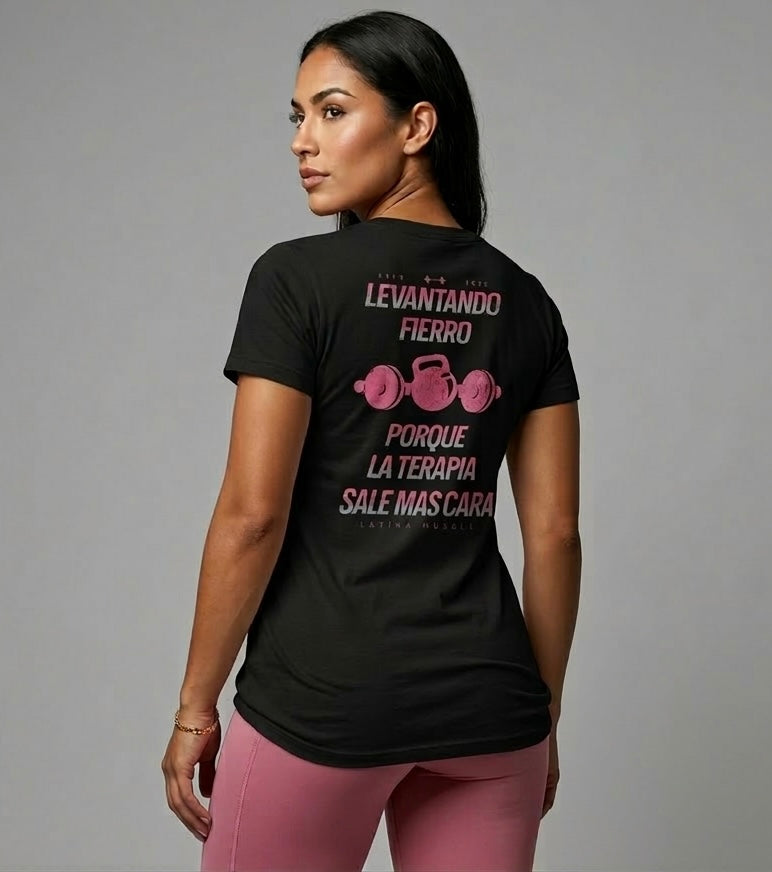 Levantando Fierro Porque La Terapia Sale Más Cara - Latina Muscle